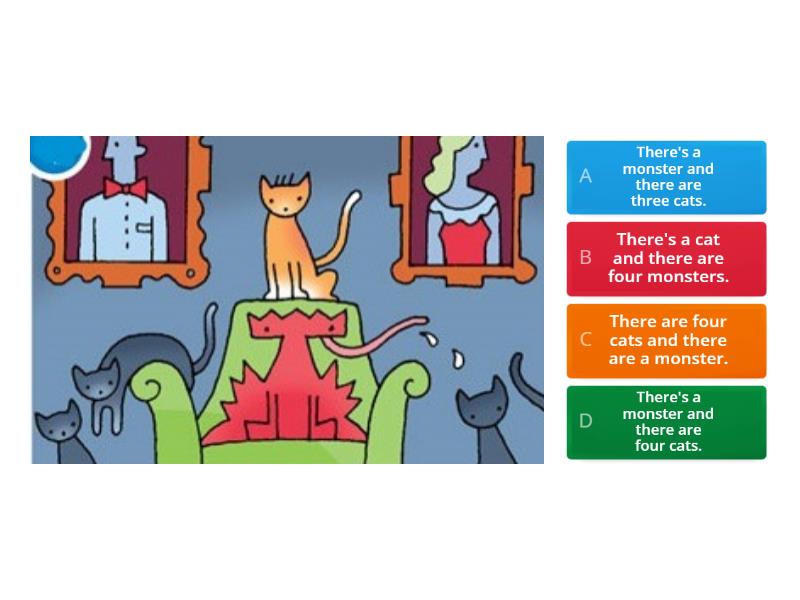 Super Minds 1, Unit 6 SB p.71 There's , There are - Test