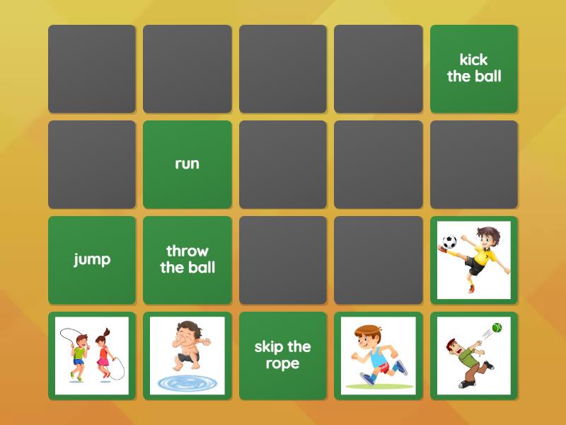 Unit 8 Vocabulary Matching Pairs