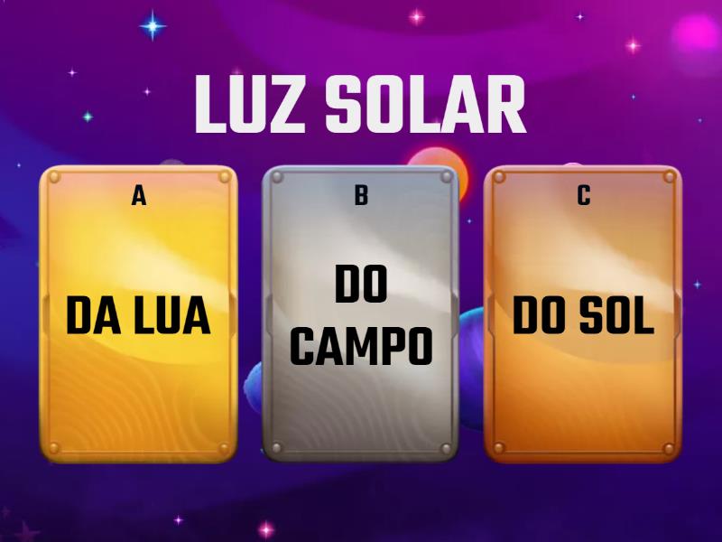 Locução adjetiva - Quiz