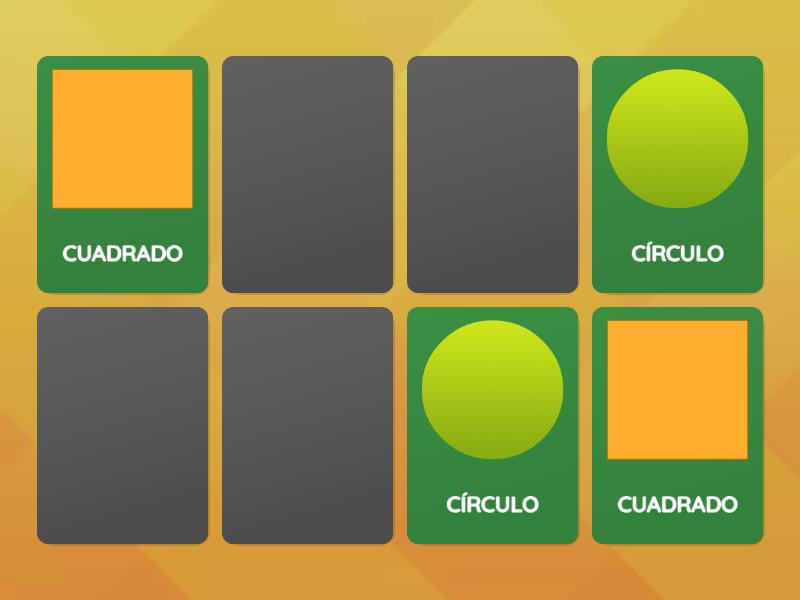 MEMOTEST DE FIGURAS GEOMÉTRICAS - Matching pairs
