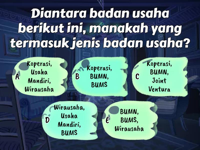 Soal Materi Badan Usaha - Quiz