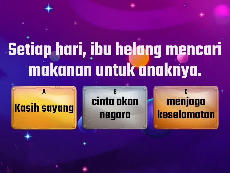 Nilai Murni Bahasa Melayu Th2 - Quiz