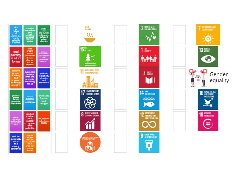 SDGs - Match up