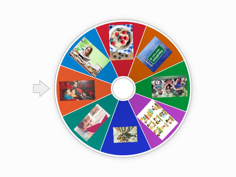 wordwall speaking wheel for kids