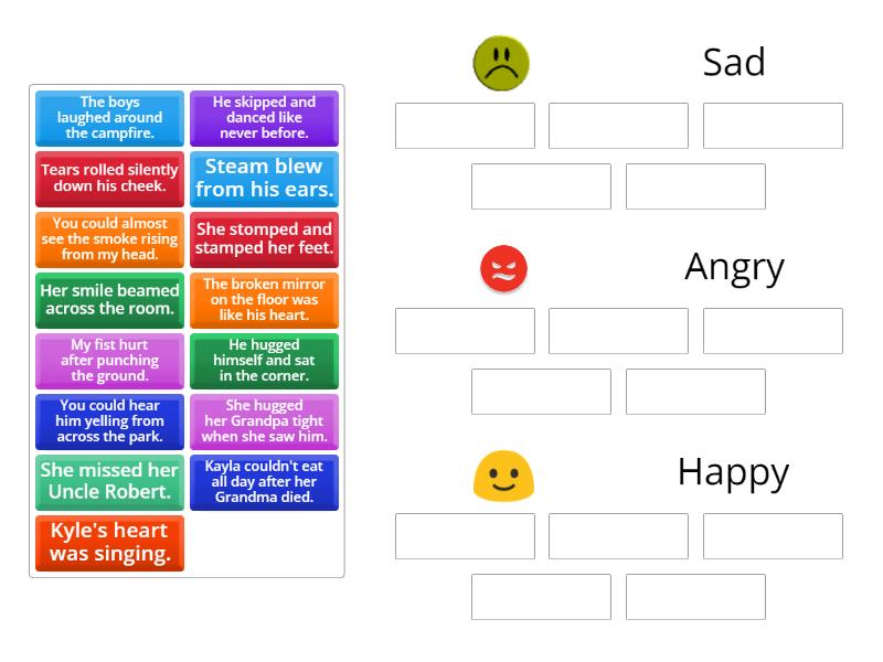 Feelings Inference - Group sort