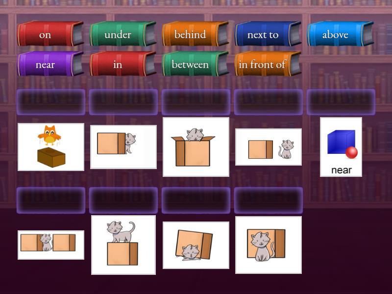 Get involved A1+ Unit 6 Prepositions - Match up