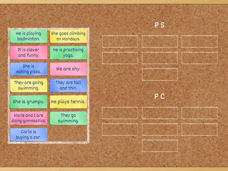 PS PC - Group sort