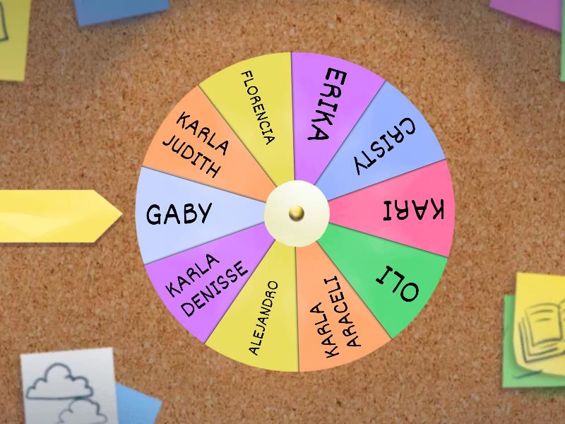 JOSE ROLON - Random wheel