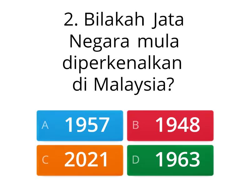 Sejarah & Makna Jata Negara - Quiz