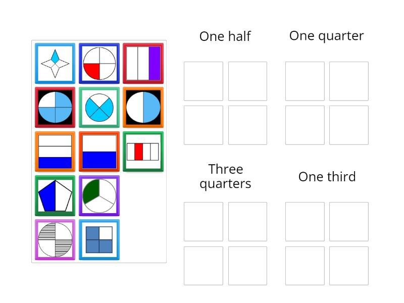 Fraction sort 2 - Group sort