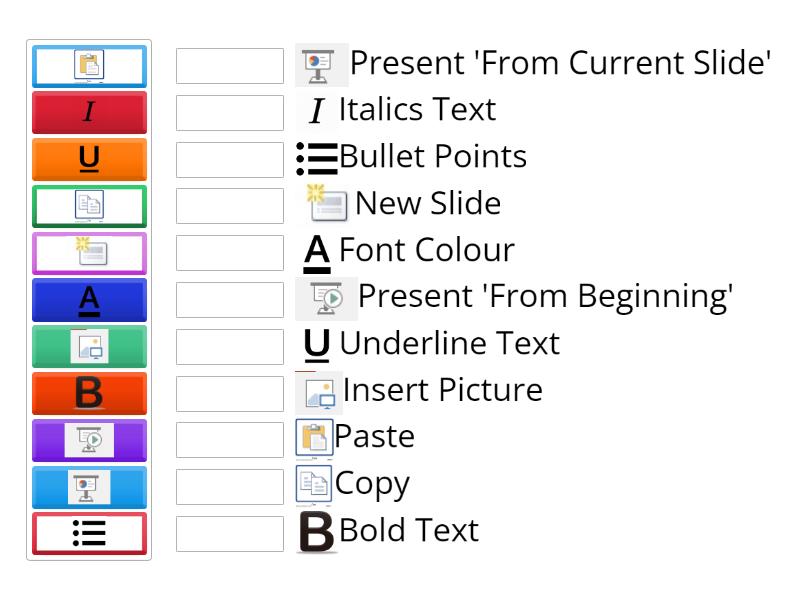 PowerPoint - Match up