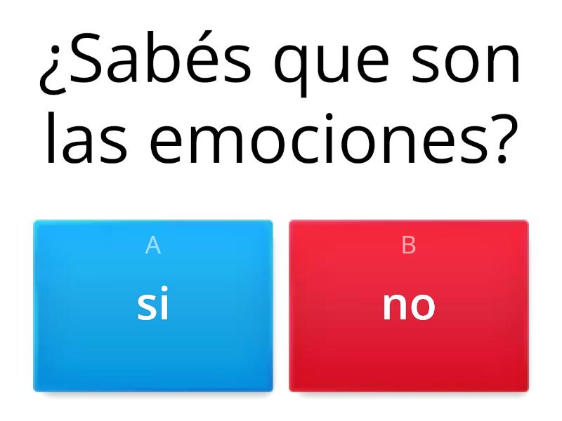 EMOCIONES - Quiz