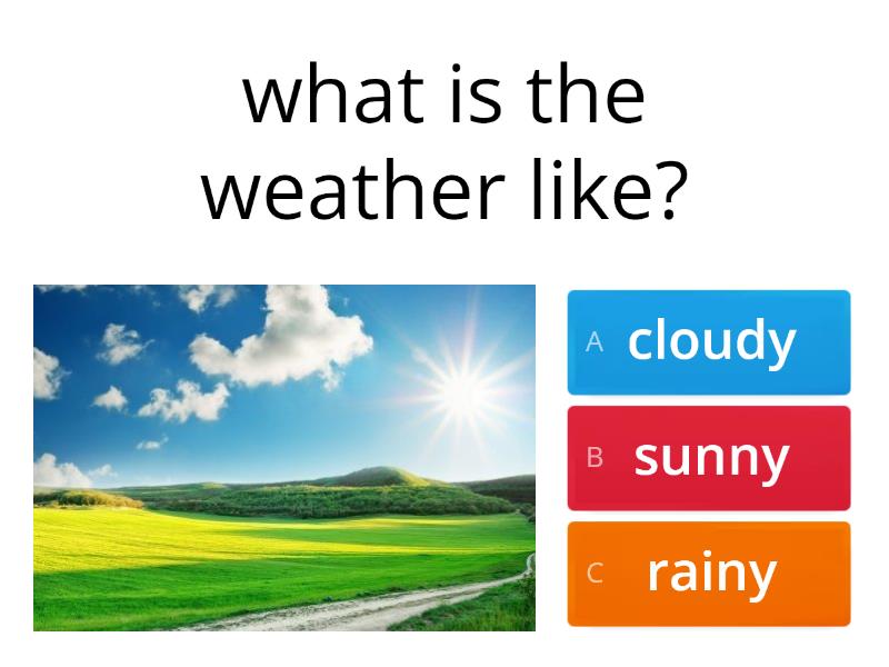 Weather - Quiz