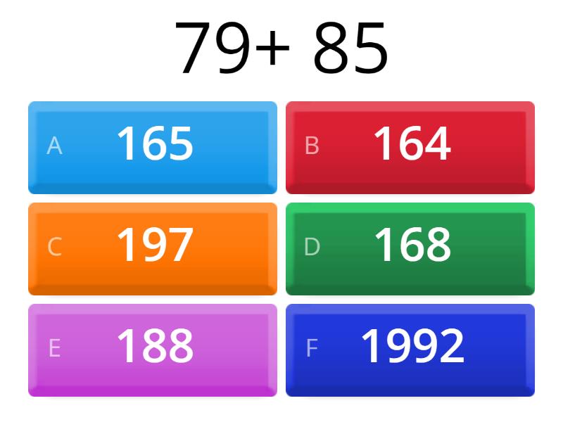 math test - Quiz