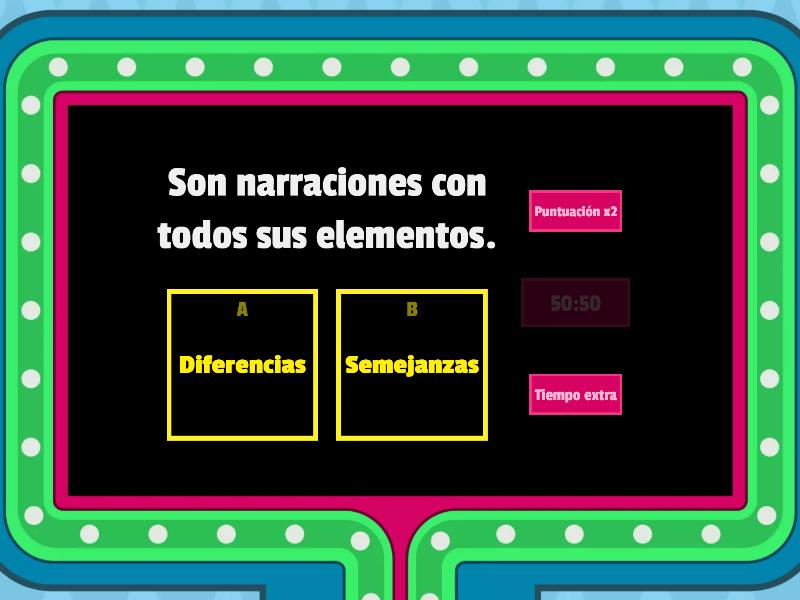 Semejanzas Y Diferencias Entre Mitos Y Leyendas - Concurso De Preguntas