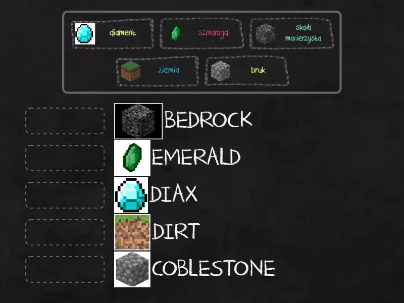 MINECRAFT - Match up