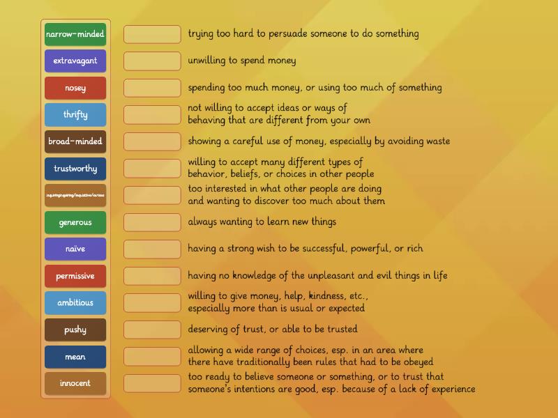 personality-adjectives-part-1-speech-practice-match-up