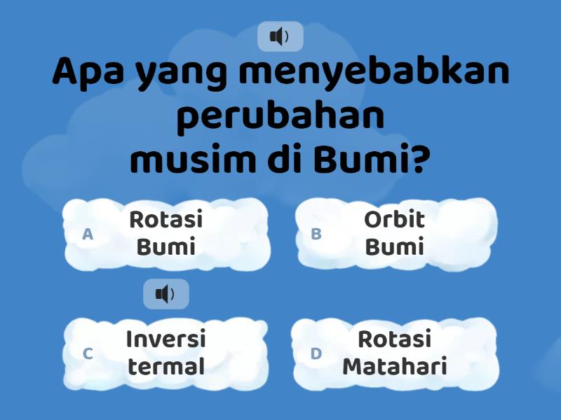 MENGAPA BENTUK BUMI BERUBAH-UBAH - Kuis