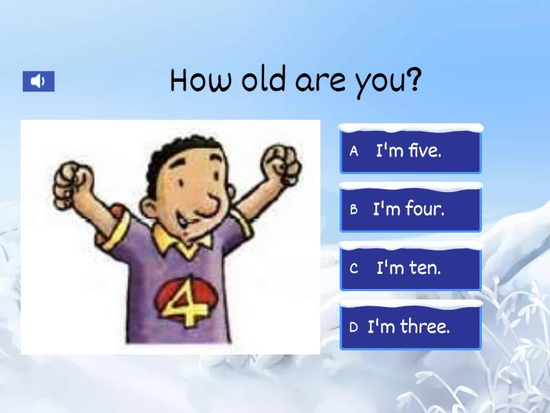 How old are you? - Quiz