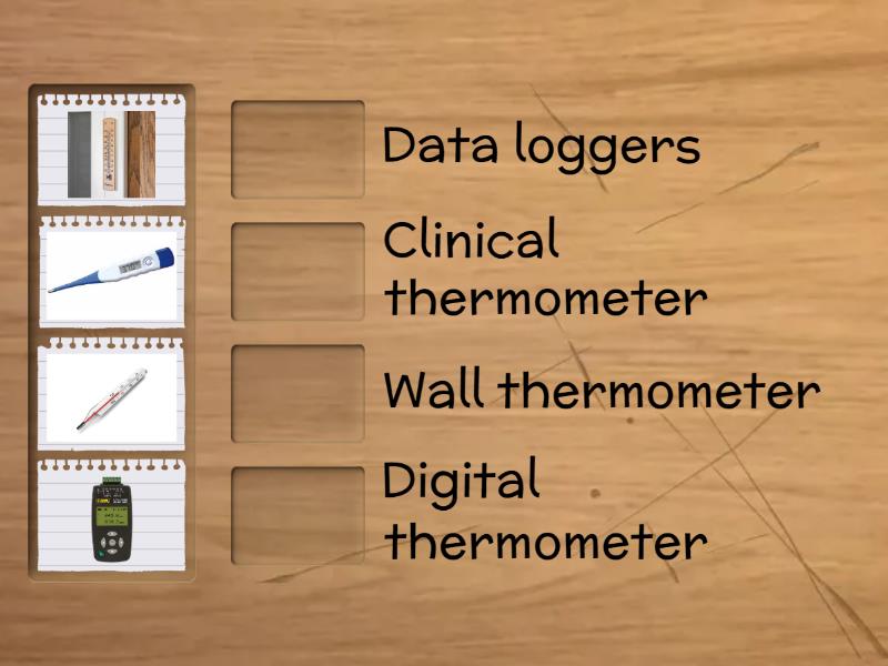 Thermometer Quiz - Match up