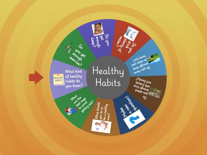 Healthy Habits - Random wheel