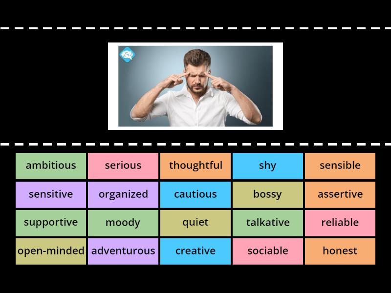 personality traits - Find the match