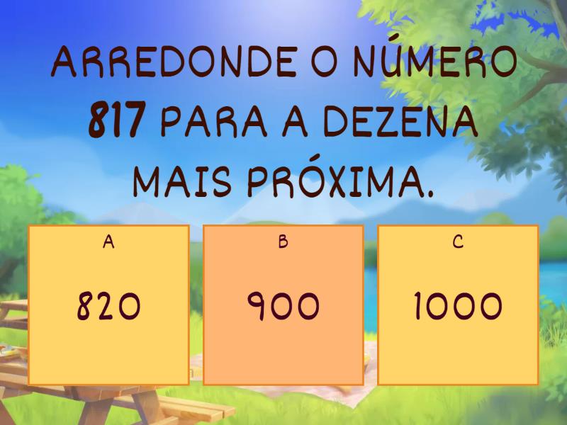 Arredondamento - Quiz