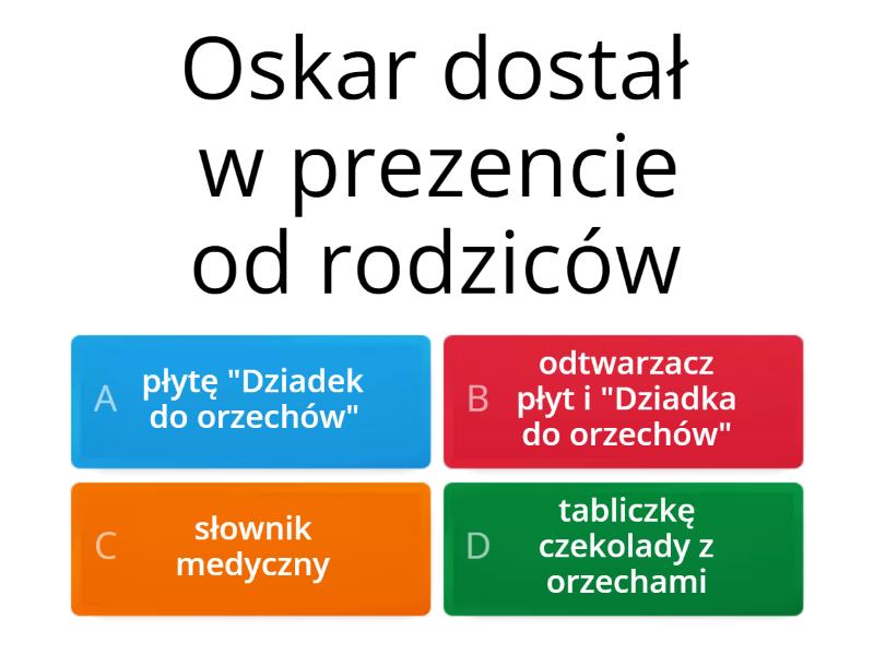 Oskar I Pani Róża - Test