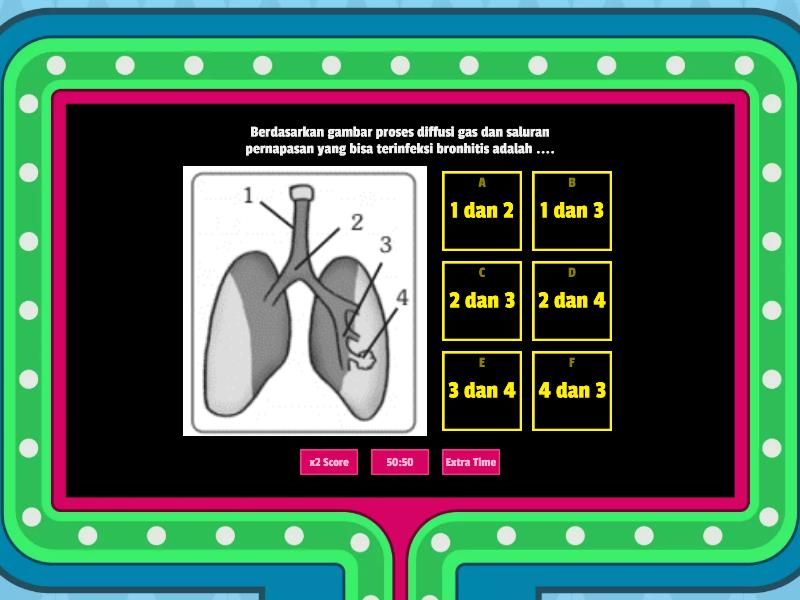 Sistem Pernapasan Manusia - Gameshow Quiz