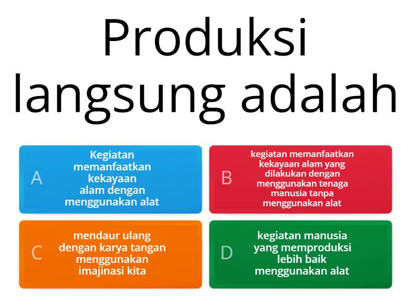 Produksi - Quiz