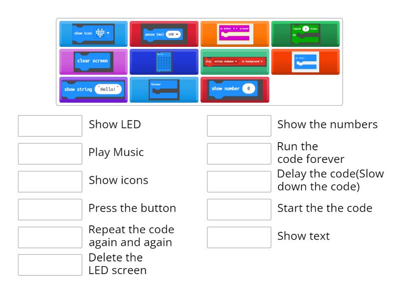 Code Blocks - Une las parejas