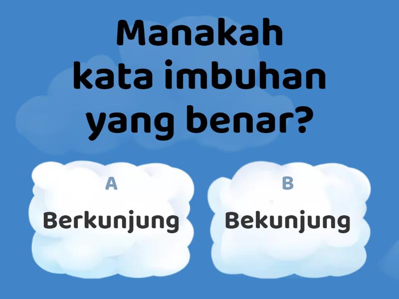 Kata Imbuhan - Quiz