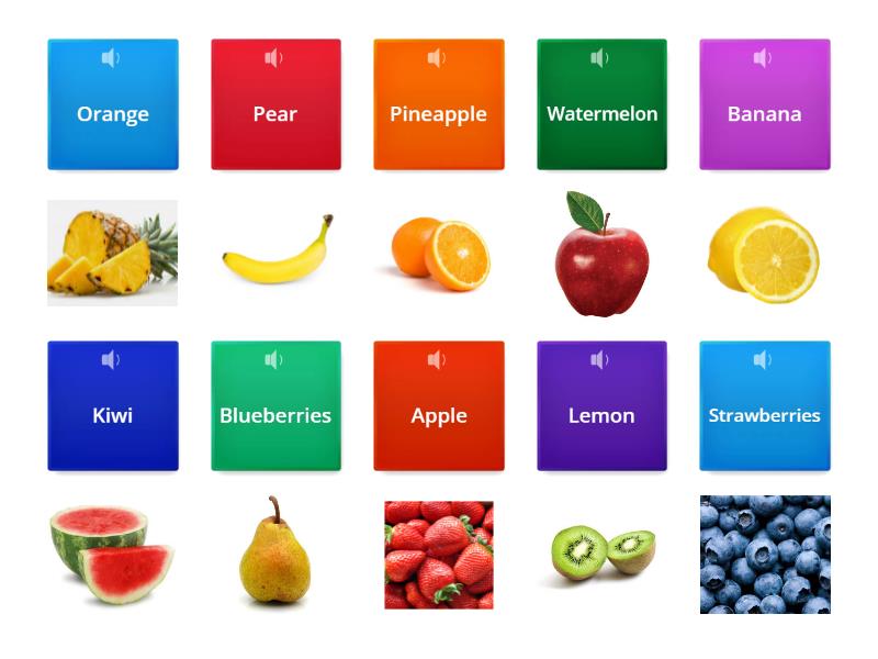 Fruit Unscramble