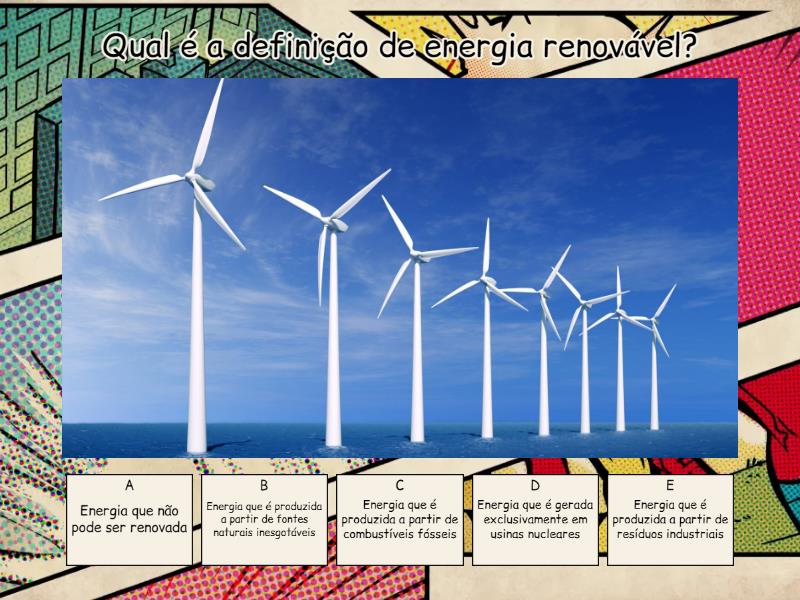 Energia E Suas Fontes - Quiz