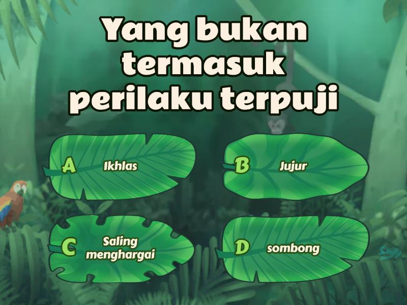 Penilaian Harian Perilaku Terpuji Quiz