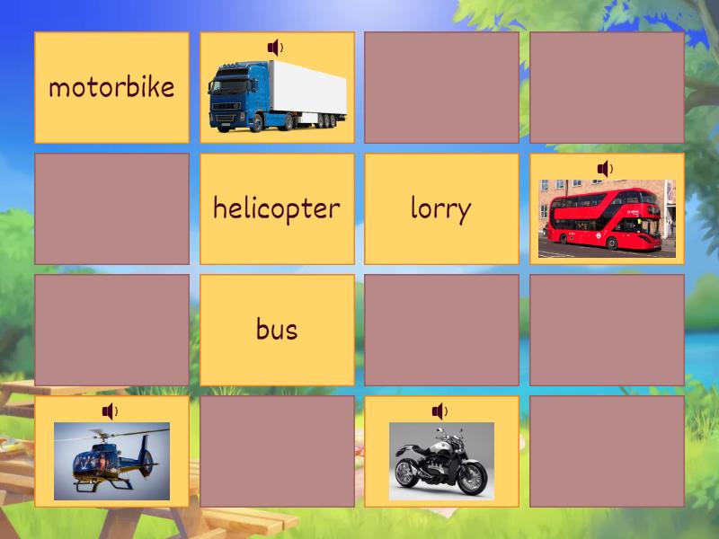 Super Minds 2 Unit 7 Off We Go Matching Pairs