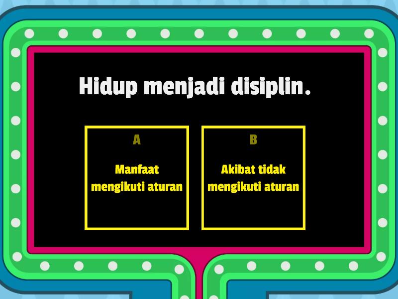 Aturan Di Sekolah - Gameshow Quiz