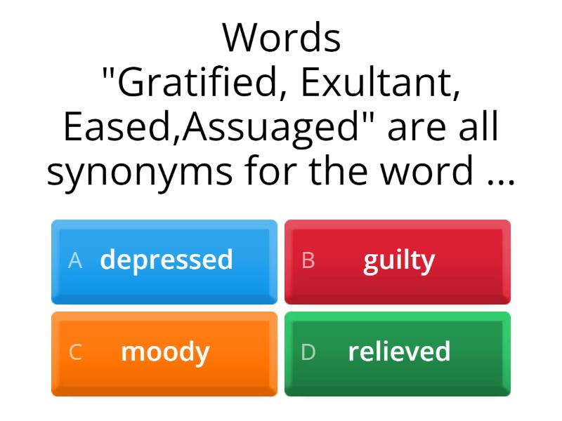 emotions-and-states-of-mind-synonyms-level-b2-quiz