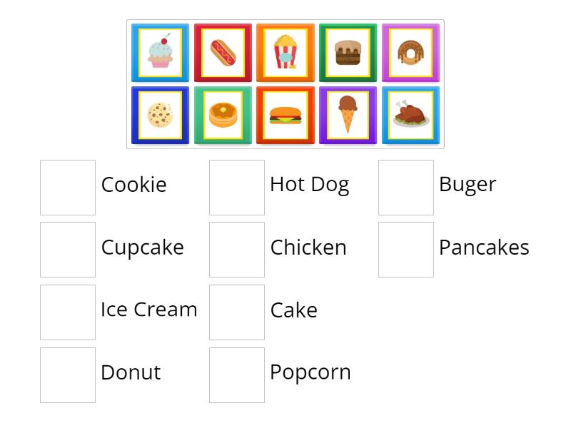 of Fast Food - Match up