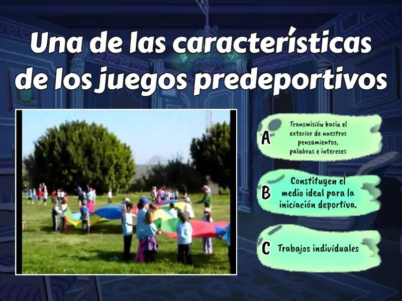 Prueba De Juegos Predeportivos - Quiz