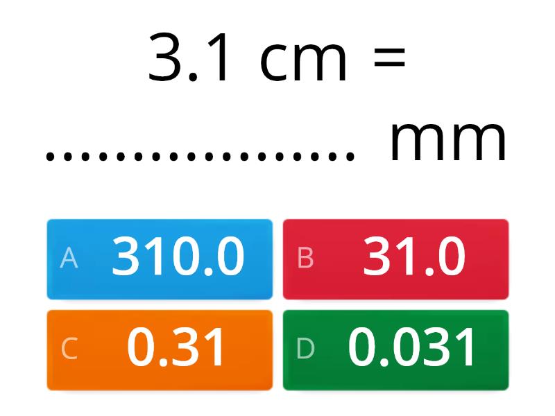 Tukar Unit Panjang Tahun 5 Mm Dan Cm Quiz 4195