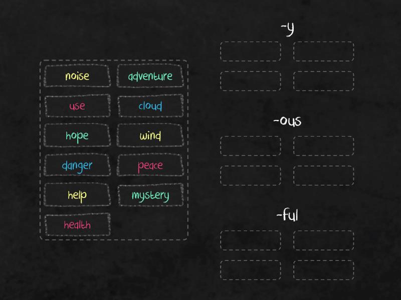 full-blast-2-module-8a-vocabulary-noun-to-adjective-group-sort