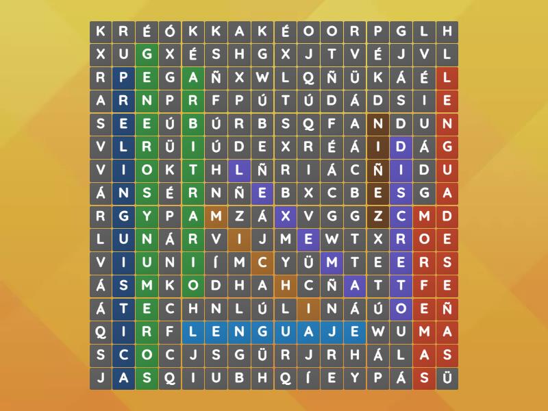 Act. Equipo 1 - Sopa de letras