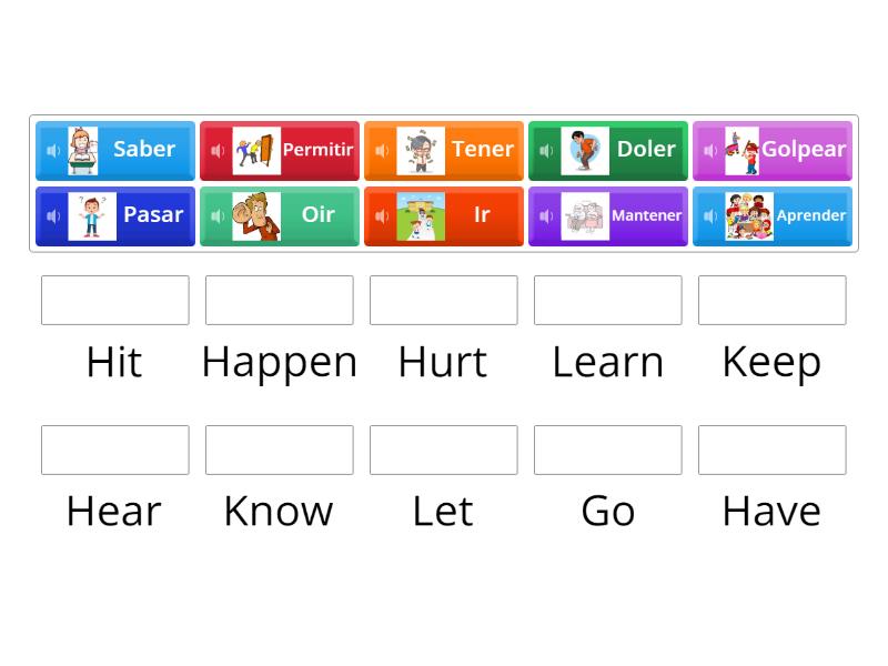 Verbs - Match up