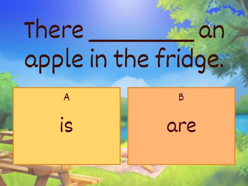 There is There are - Quiz