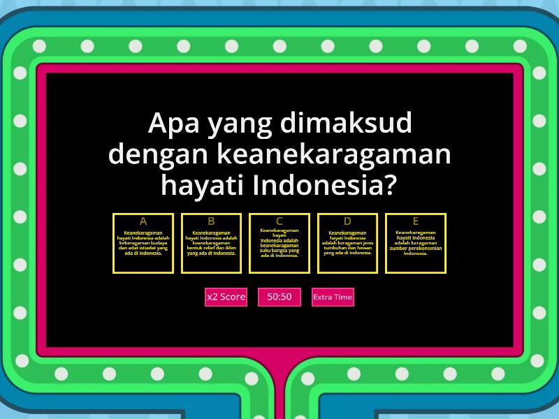 Uji Kemampuan Kognitif Kegiatan Pembelajaran 2 Keanekaragaman Hayati ...