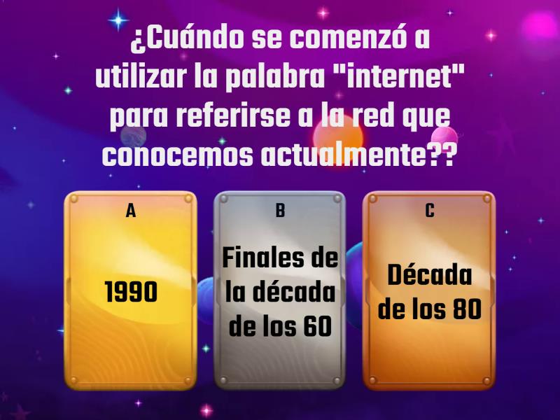 Conceptos importantes de las TIC - Quiz