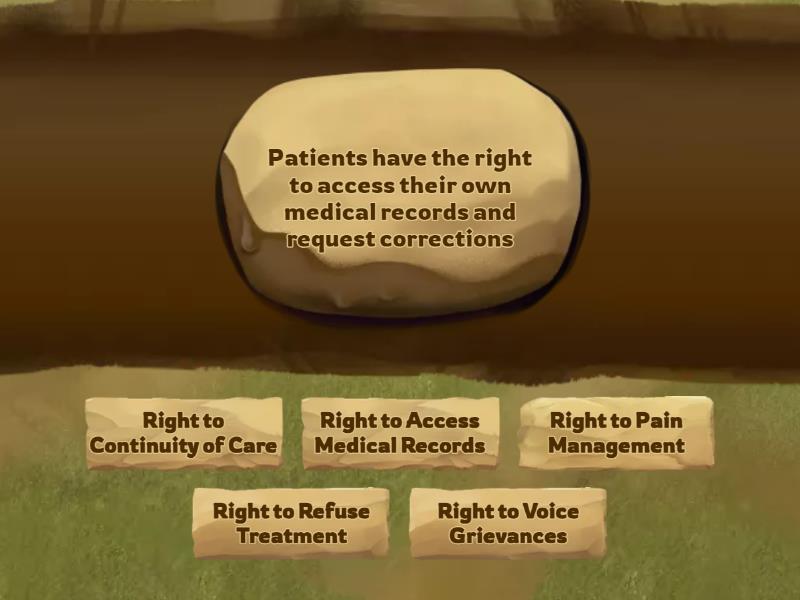 Medical Rights 2 - Find the match