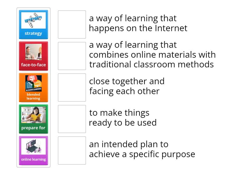 MATCH THE WORDS AND PHRASES WITH THEIR MEANINGS. - Match up
