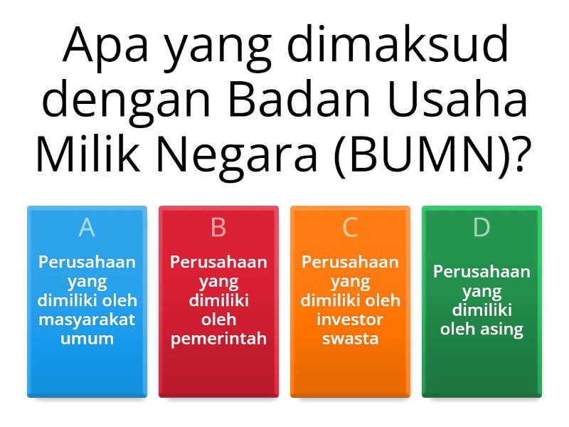 ASSESMENT FORMATIF-BUMN - Cuestionario